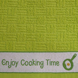 Toalha de cozinha felpuda com borda jacquard 10264