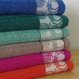 Pano de loiça em tecido turco com rebordo jacquard 5428