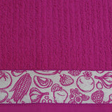 Pano de loiça em tecido turco com rebordo jacquard 5428