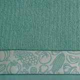 Pano de loiça em tecido turco com rebordo jacquard 5428