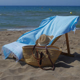 Pareo de praia Hamman 1029 turquesa