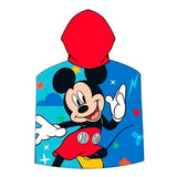 Poncho de banho infantil em microfibra Mickey Mouse 1536