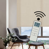 Estor motorizado Traslúcido decorativo Beige