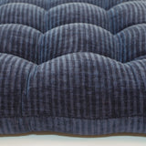 Capa de cadeira texturada em veludo náutico 17