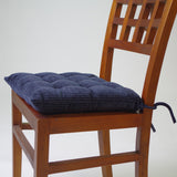 Capa de cadeira texturada em veludo náutico 17