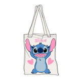 Bolsa totebag em tela Stitch 1692