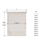 Estor enrollable motorizado Screen solar premium Textura Gris