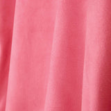 Roupão de banho adulto em microfibra cor morango