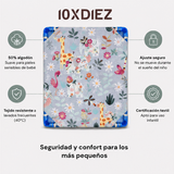 Lençol com elástico para quarto de bebé Panda