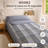Saco de dormir nórdico ajustável Slata