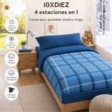 Saco de dormir nórdico ajustável Volga